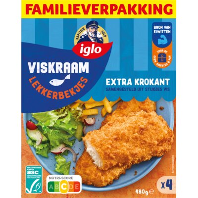 pdp-image-Iglo Viskraam lekkerbekjes familieverpakking