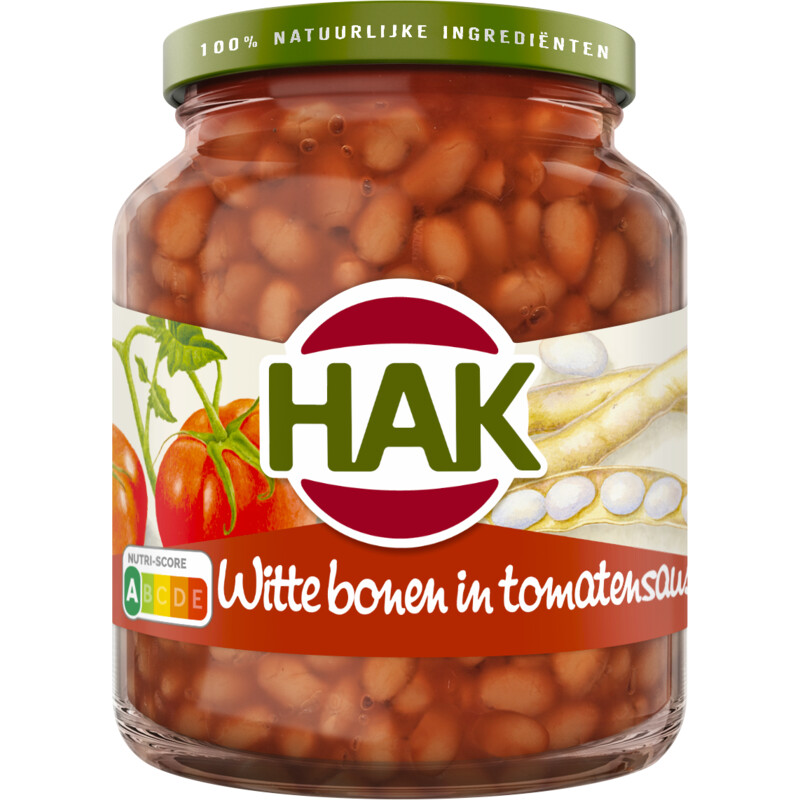 Een afbeelding van Hak Witte bonen in tomatensaus