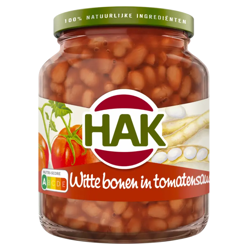 Hak Witte bonen in tomatensaus