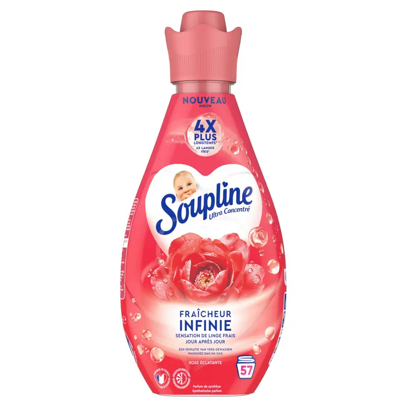 Soupline Infinie rose eclatante bel