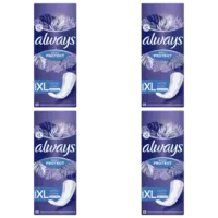 Always Dailies Protect Extra Long 4-pack