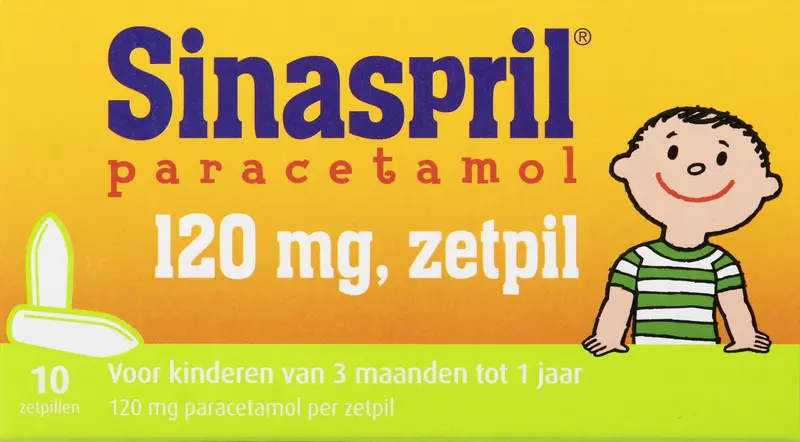 Paracetamol zetpil 120mg