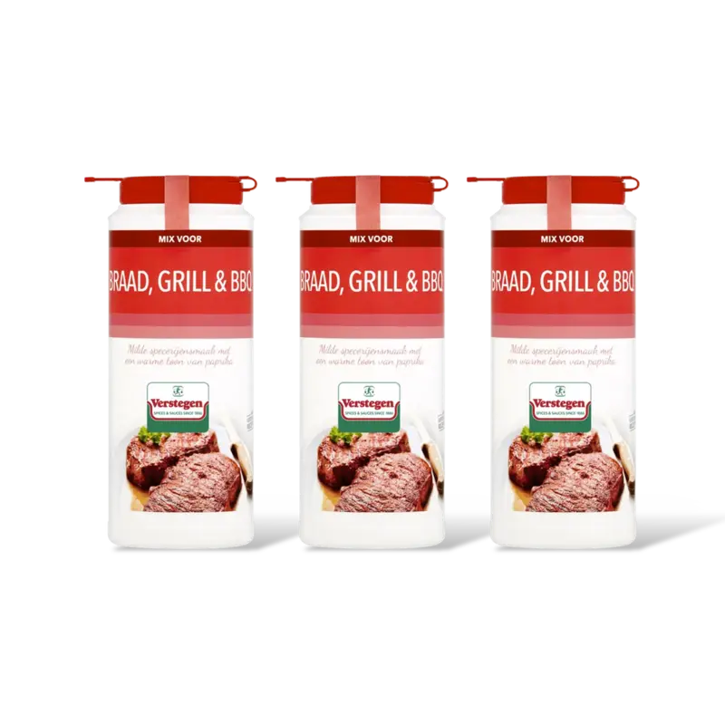 Kruidenmix braad, grill & BBQ 3-pack