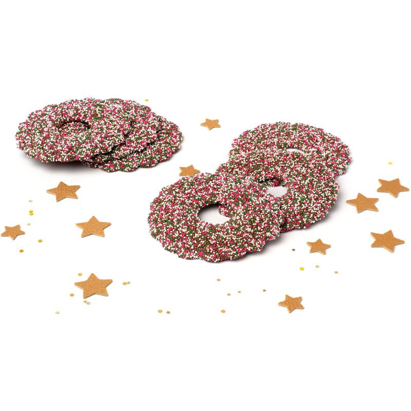 Een afbeelding van AH Excellent Grote musket kransen melkchocolade