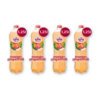 Spa Fruit mango grapefruit bruisend 4-pack