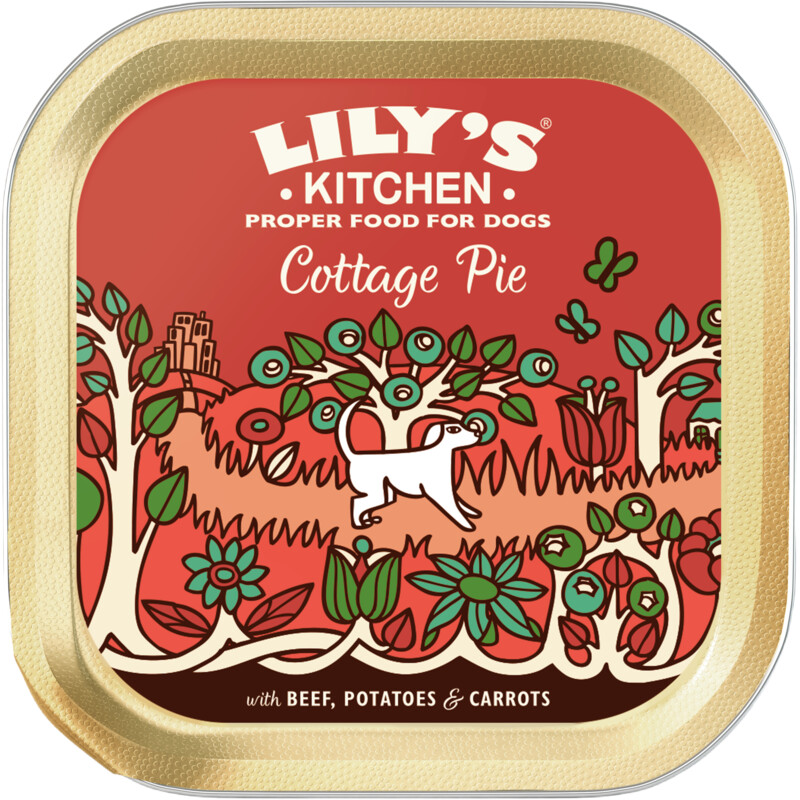 Een afbeelding van Lily's Kitchen Cottage pie met rund