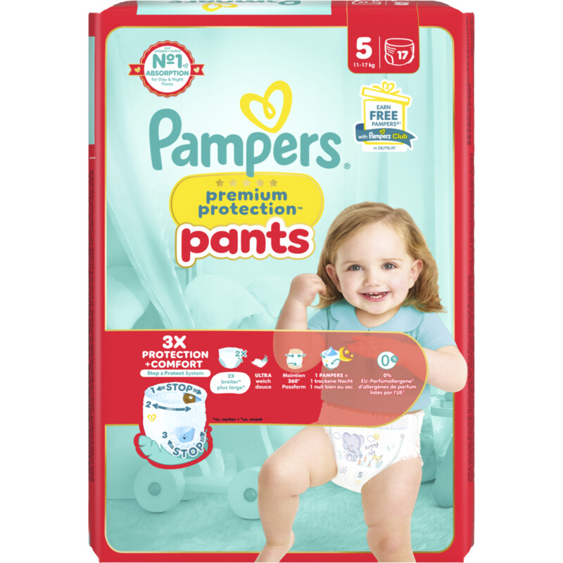 Pampers Premium protection pants luierbroekje m5