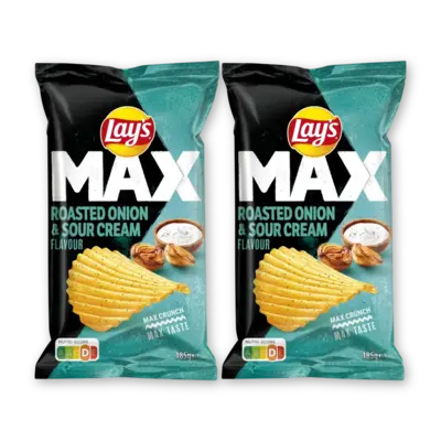 pdp-image-Lay's Max roasted onion & sour cream 2-pack