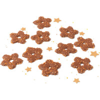 Een afbeelding van AH Excellent Ambachtelijke kerststerren melkchocolade