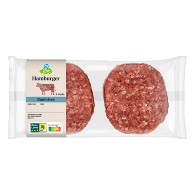 pdp-image-AH Biologisch Hamburger 4 stuks