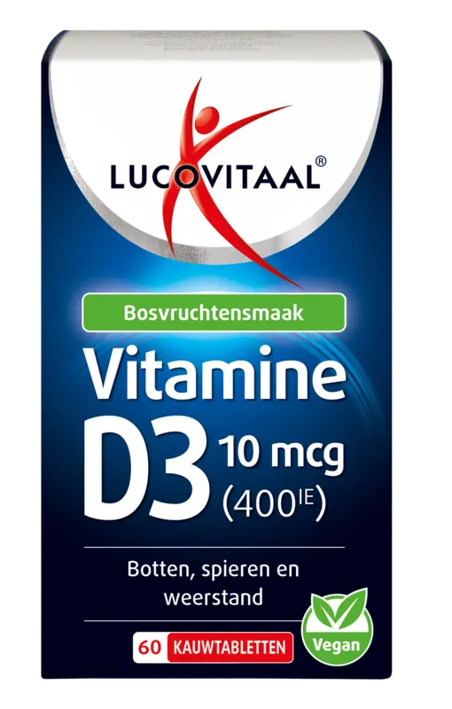 Lucovitaal Vitamine D3 10mcg