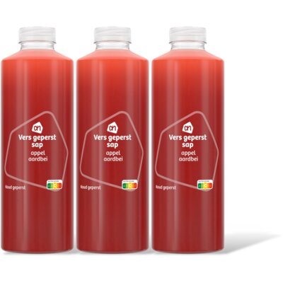 pdp-image-AH Vers geperst sap appel aardbei 3-pack