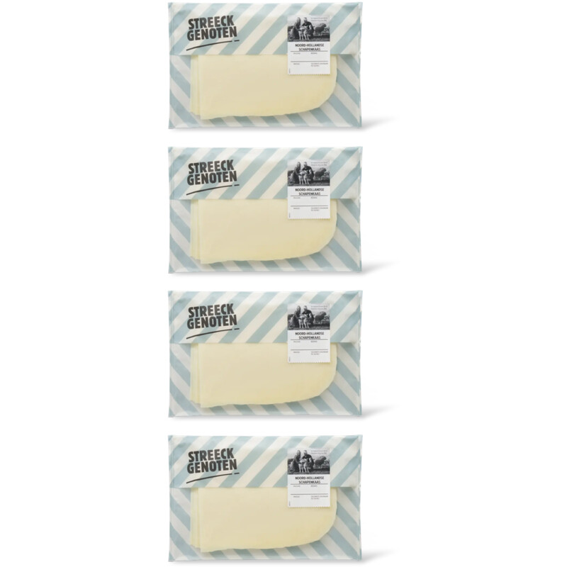 Streeckgenoten Schapenkaas 50+ plak 4-pack