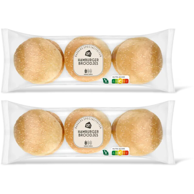 AH Hamburger broodjes 2-pack