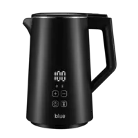 Blue Home Waterkoker met temperatuur zwart