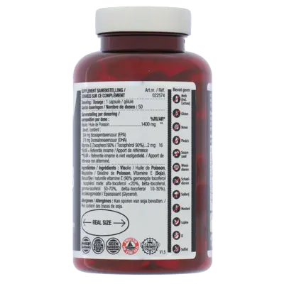 pdp-image-Lucovitaal Omega 3 puur koudwater visolie capsules