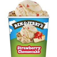 Een afbeelding van Ben & Jerry's Strawberry cheesecake