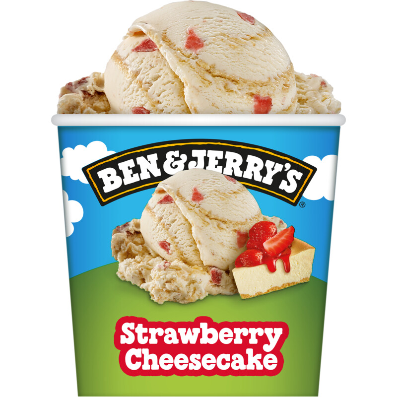 Ben & Jerry's Strawberry cheesecake