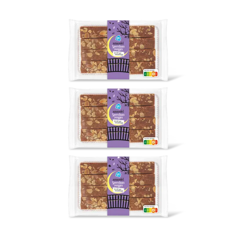 AH Amandel speculaas reepjes 3-pack