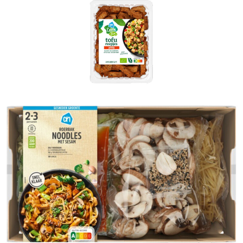 Een afbeelding van AH Gesn Roerbaknoodles Sesam Verspakket