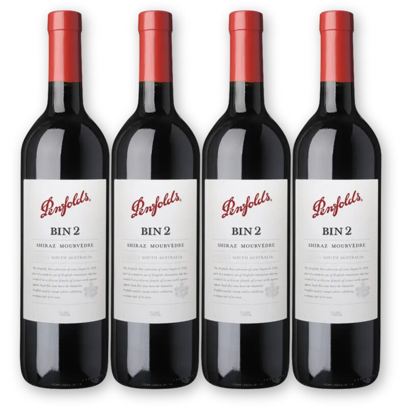 Penfolds Penfolds Bin 2 Shiraz 4 flessen