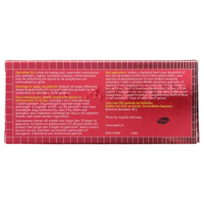 pdp-image-Advil Reliva forte 400mg ibuprofen tablet