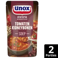 Unox Tomaat kidneybonensoep