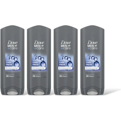 pdp-image-Dove Men+care cool fresh douchegel 4-pack