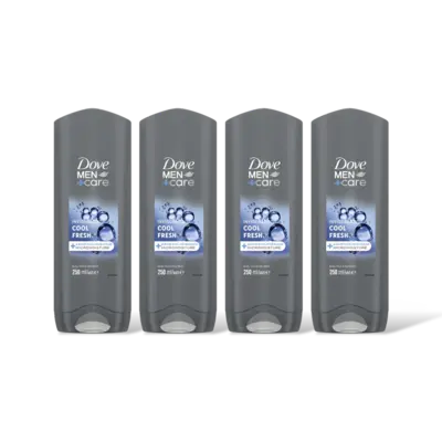 pdp-image-Dove Men+care cool fresh douchegel 4-pack