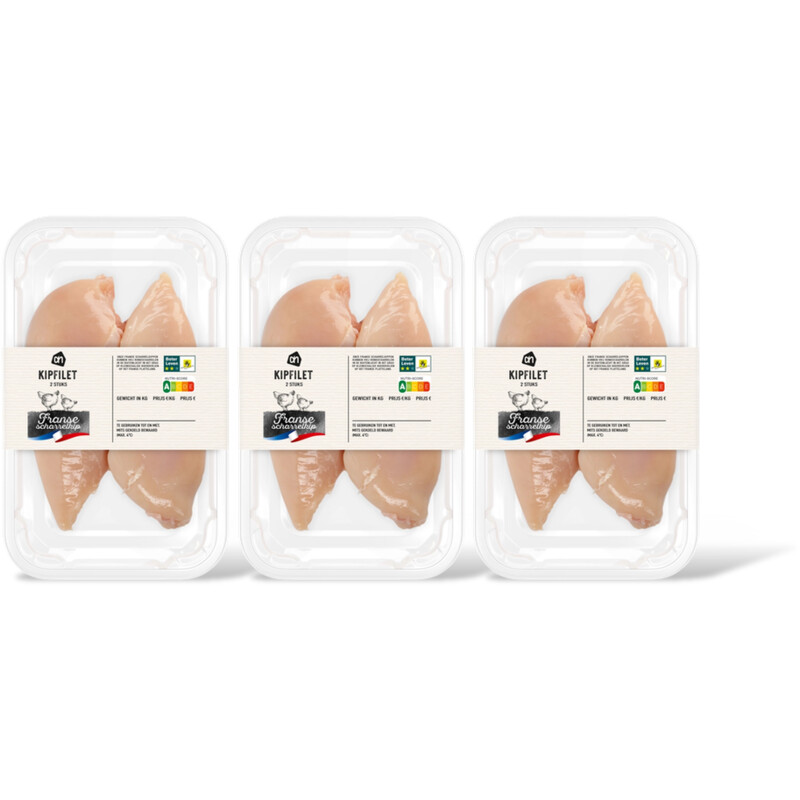 AH Franse scharrelkipfilet 3-pack