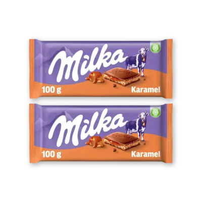 pdp-image-Milka Chocoladereep karamel 2-pack