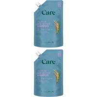 Een afbeelding van Care Protein rice repair shampoo refill 2pack
