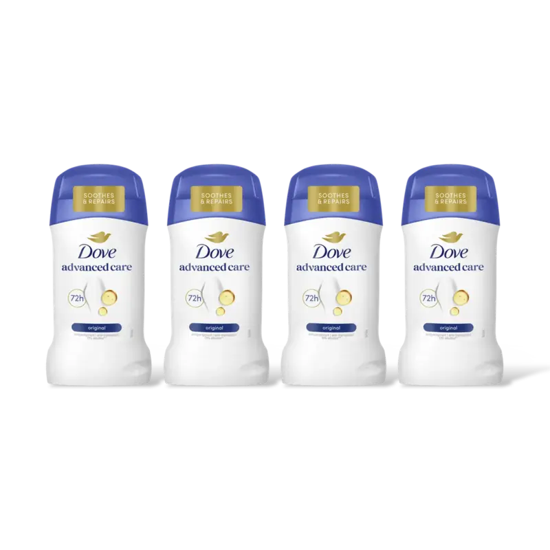 Dove Original stick 4-pack