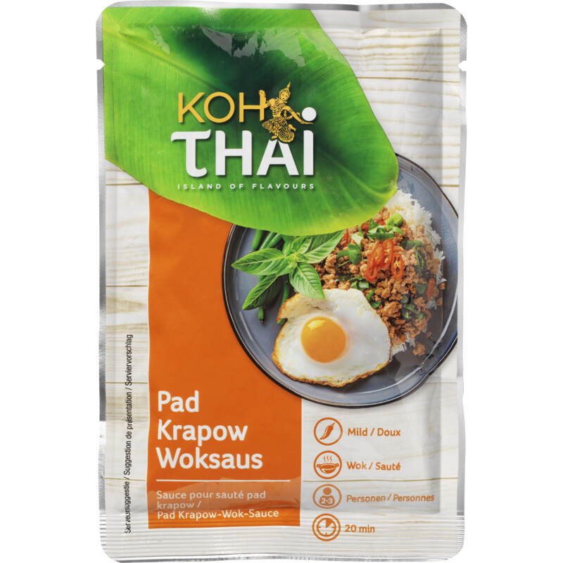 Een afbeelding van Koh Thai Woksaus basil & chili