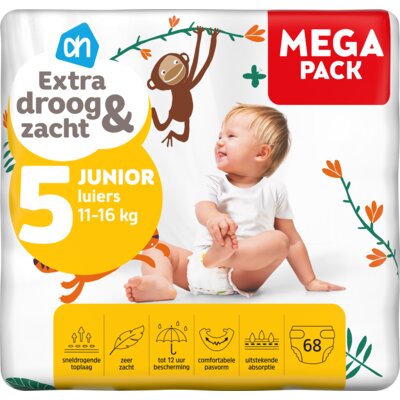 pdp-image-AH Extra droog en zacht luiers maat 5