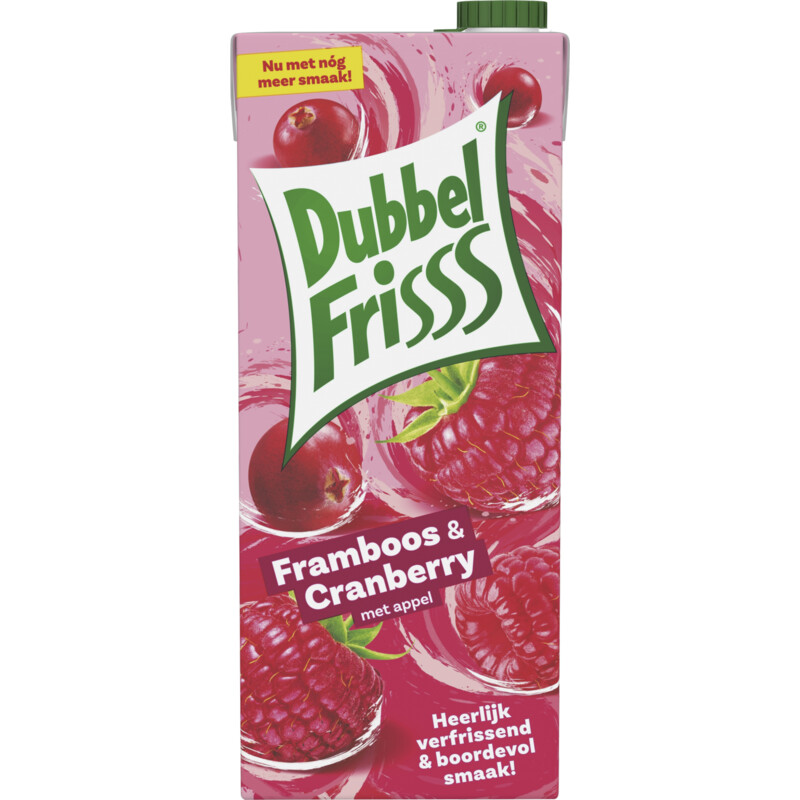Een afbeelding van DubbelFrisss Framboos & cranberry