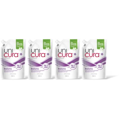 pdp-image-Unicura Handzeep balans refill 4-pack