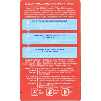 pdp-image-Dagravit Vitaal 50+ totaal multivitaminen