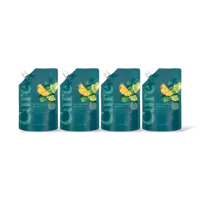 Care Bergamot boost shower gel refill 4-pack