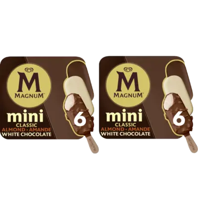 pdp-image-Magnum Mini Classic Almond White 2-pack