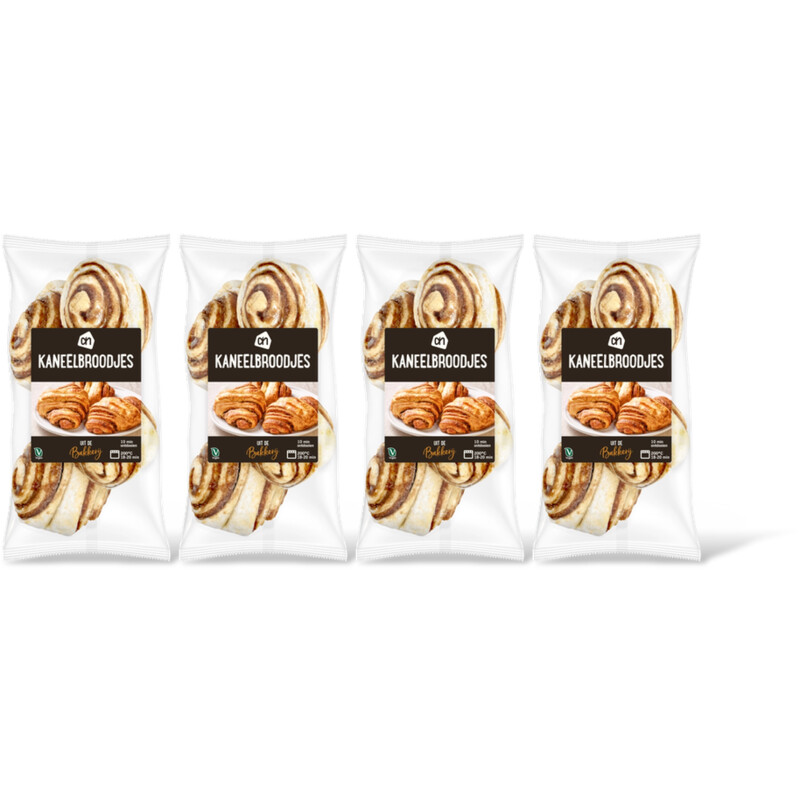 AH Diepvries kaneelbroodjes 4-pack