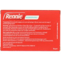 Een afbeelding van Rennie Suikervrij bij brandend maagzuur