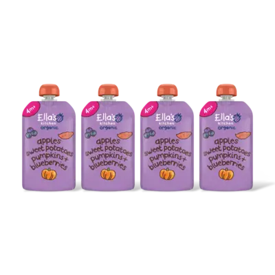 pdp-image-Ella's kitchen Biologische zoete aardappel, pompoen 4pk
