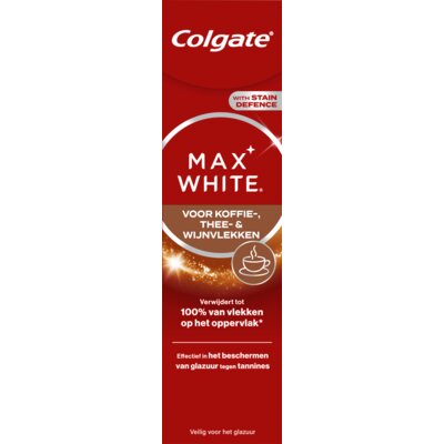 pdp-image-Colgate Max white voor koffie, thee wijnvlekken