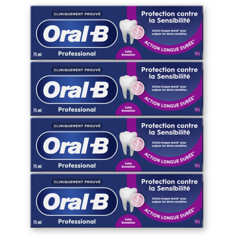 Oral-B Calm original tandpasta 4-pack