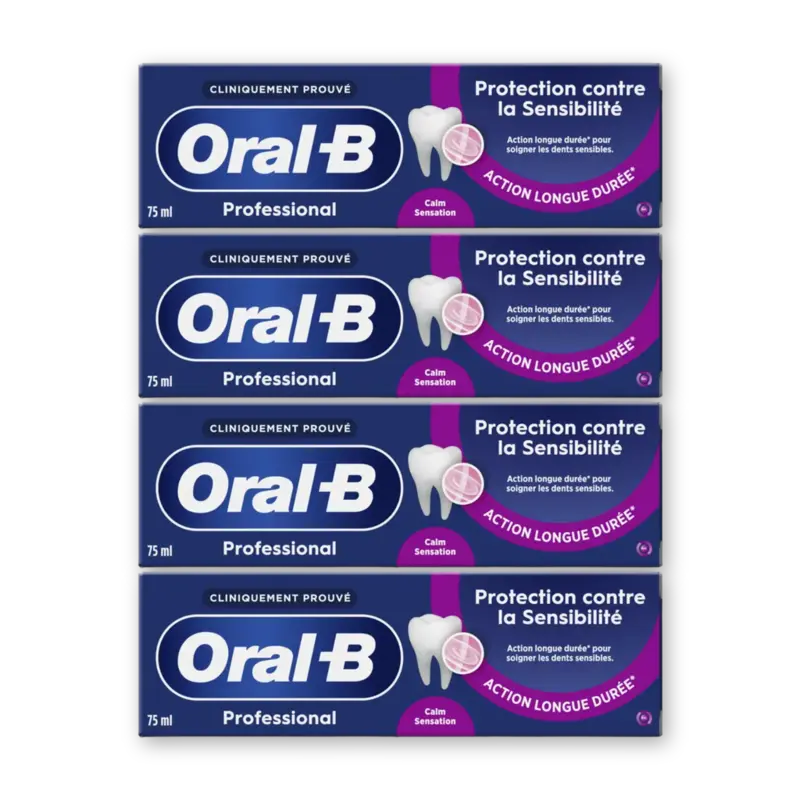 Oral-B Calm original tandpasta 4-pack