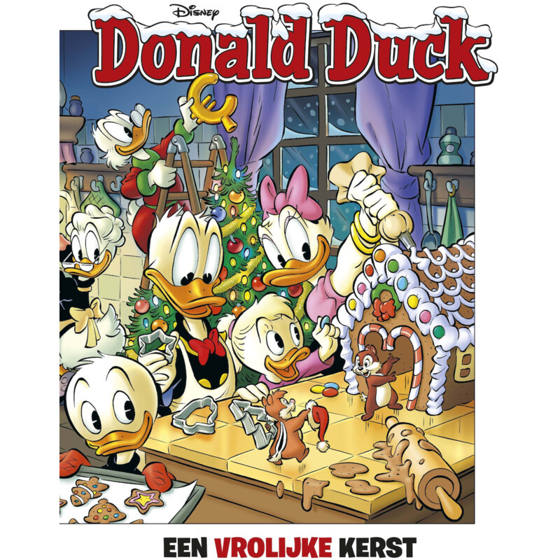 Een afbeelding van Vrolijke Kerst met Donald Duck