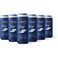 NIVEA Men protect & care douchegel 3-in1 6-pck