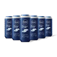 NIVEA Men protect & care douchegel 3-in1 6-pck
