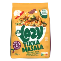 Lazy Tikka masala maaltijd